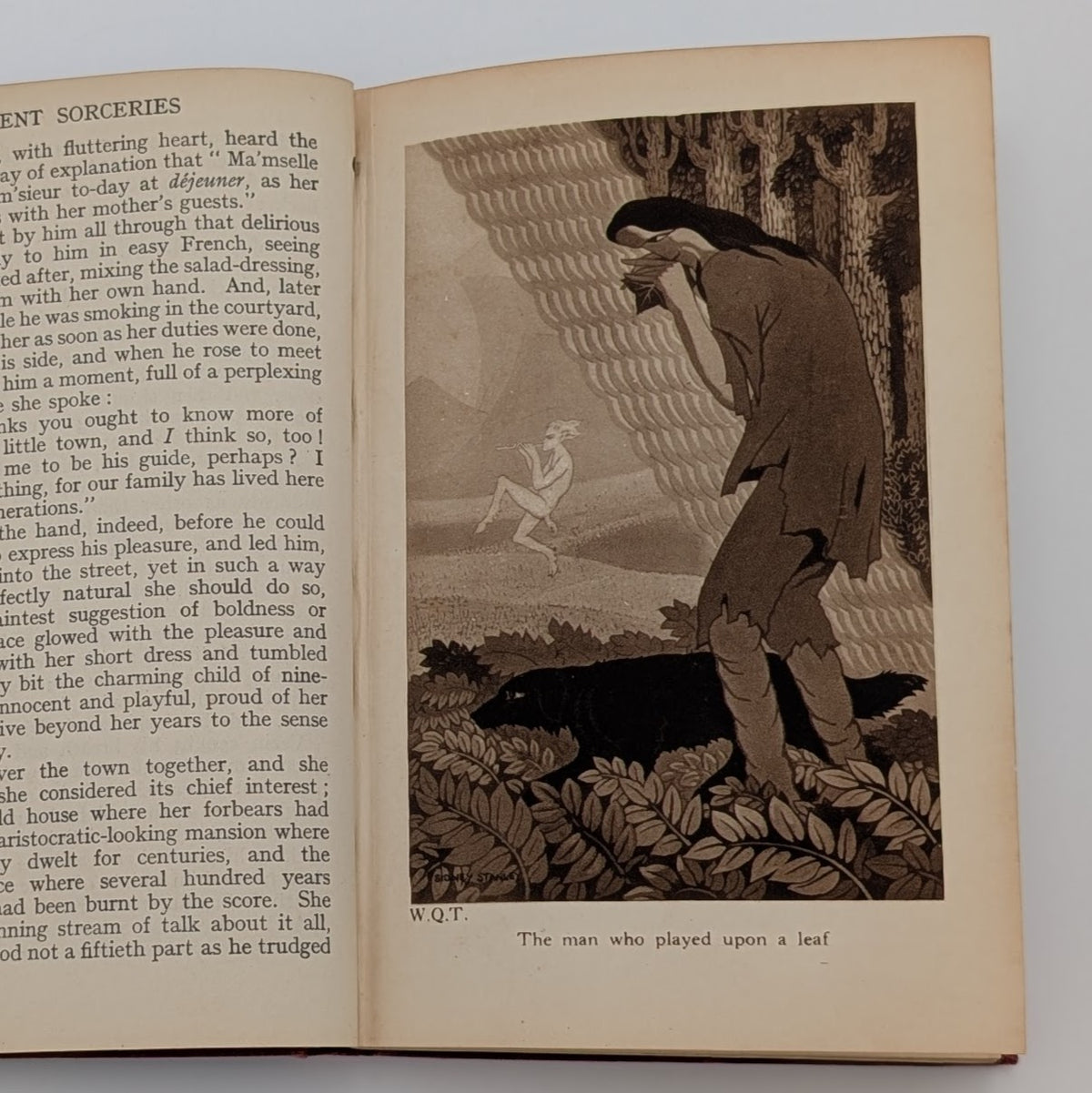 RARE c.1910 U.K. Edition — The Willows and Other Queer Tales — Algernon Blackwood — Illustrated by Sidney Stanley — Collins’ Clear‑Type Press