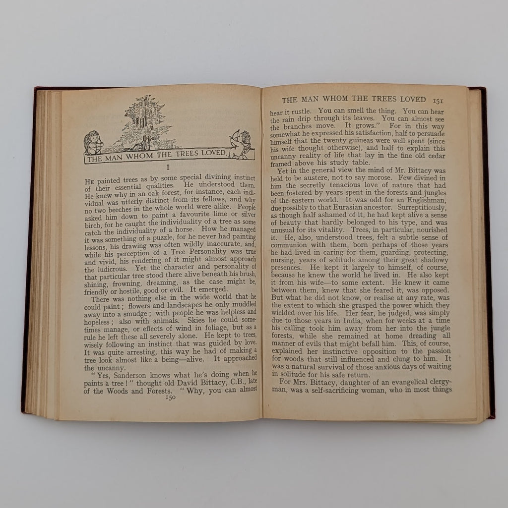 RARE c.1910 U.K. Edition — The Willows and Other Queer Tales — Algernon Blackwood — Illustrated by Sidney Stanley — Collins’ Clear‑Type Press