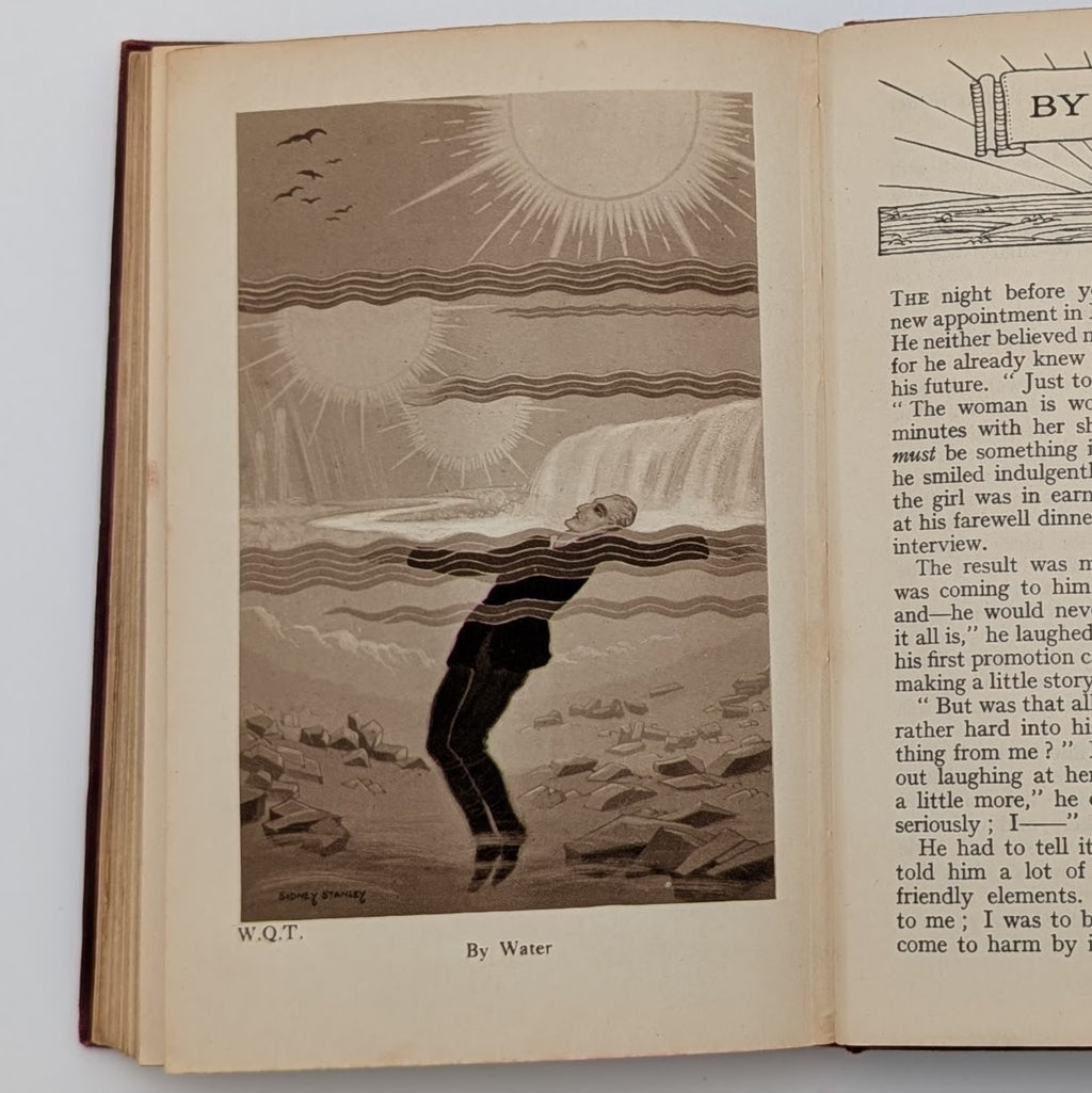 RARE c.1910 U.K. Edition — The Willows and Other Queer Tales — Algernon Blackwood — Illustrated by Sidney Stanley — Collins’ Clear‑Type Press