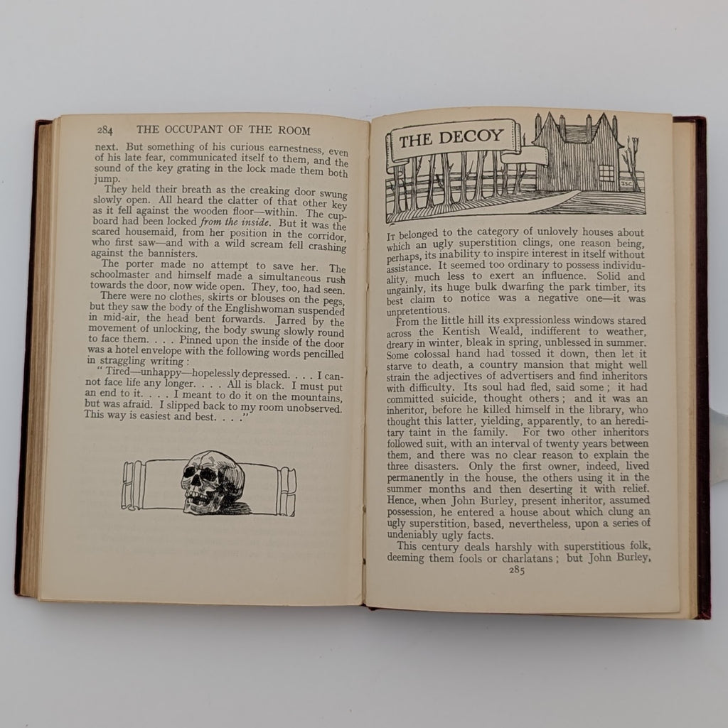 RARE c.1910 U.K. Edition — The Willows and Other Queer Tales — Algernon Blackwood — Illustrated by Sidney Stanley — Collins’ Clear‑Type Press