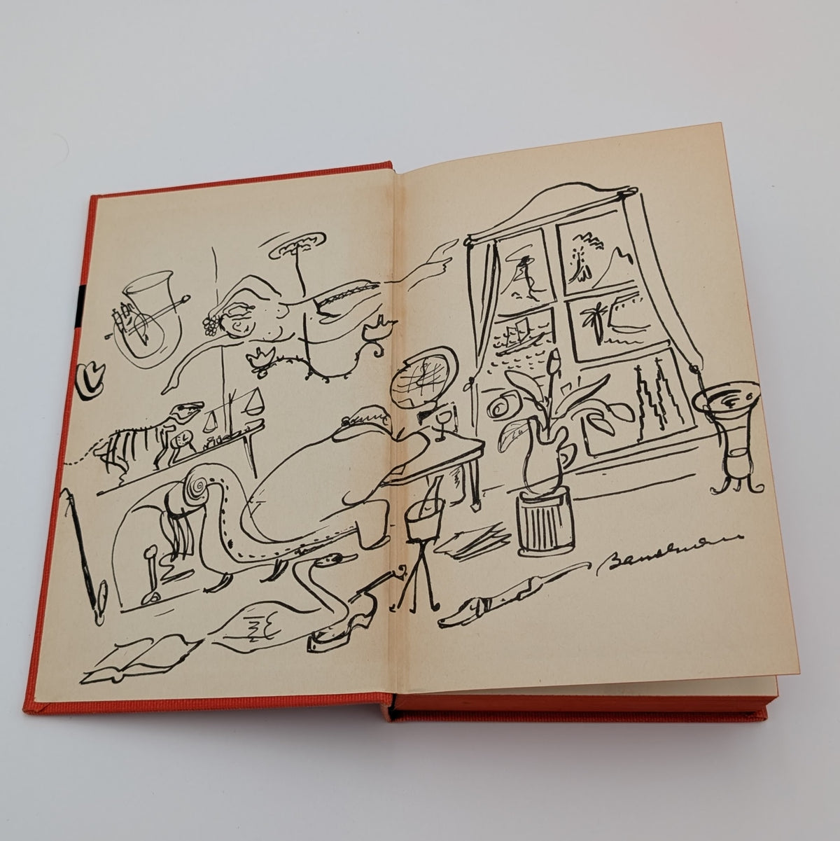 Small Beer – Limited Edition #71/175 with Original Full-Page Drawing Signed & Captioned by Ludwig Bemelmans (1939 Viking)