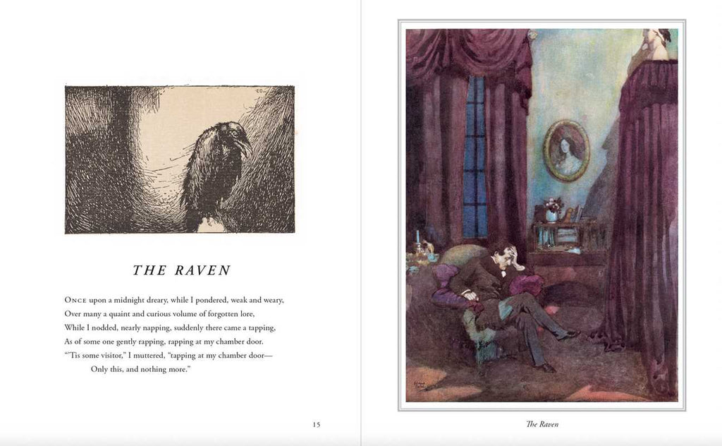 Raven & Other Poems of Edgar Allan Poe by Edgar Allan Poe: Hardcover; 192 pages / English