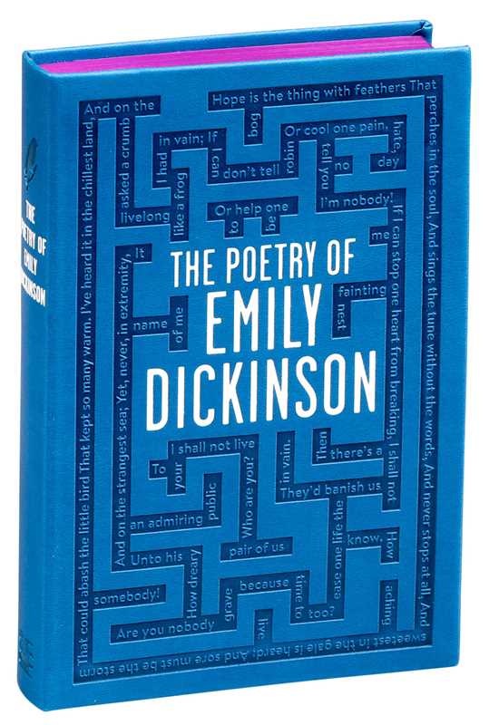 Poetry of Emily Dickinson by Emily Dickinson: Flexibound; 352 pages / English