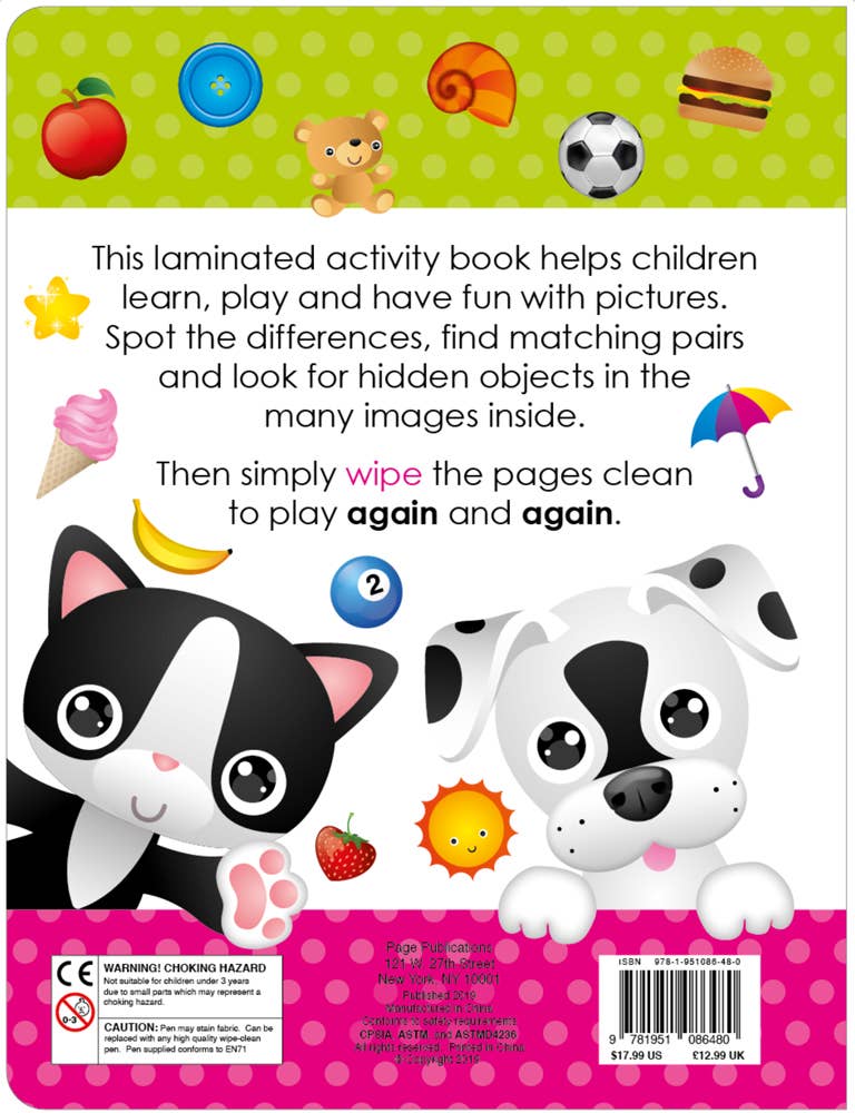 Write & Wipe Picture Puzzles
