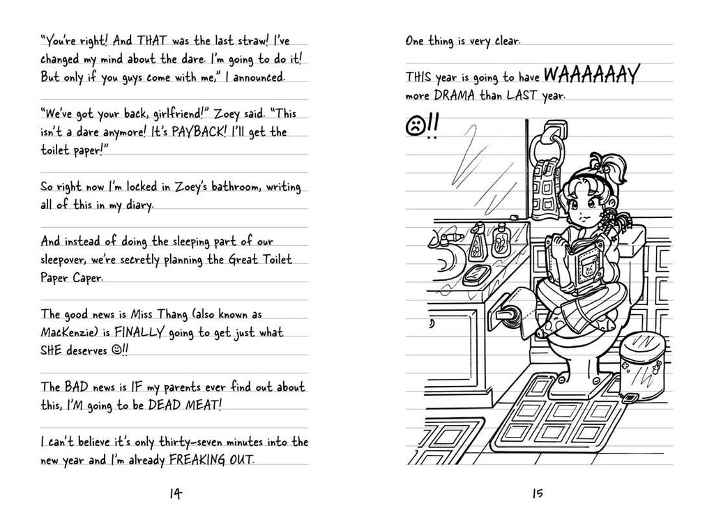 Dork Diaries 5 by Rachel Renée Russell: Paper Over Board; 368 pages / English