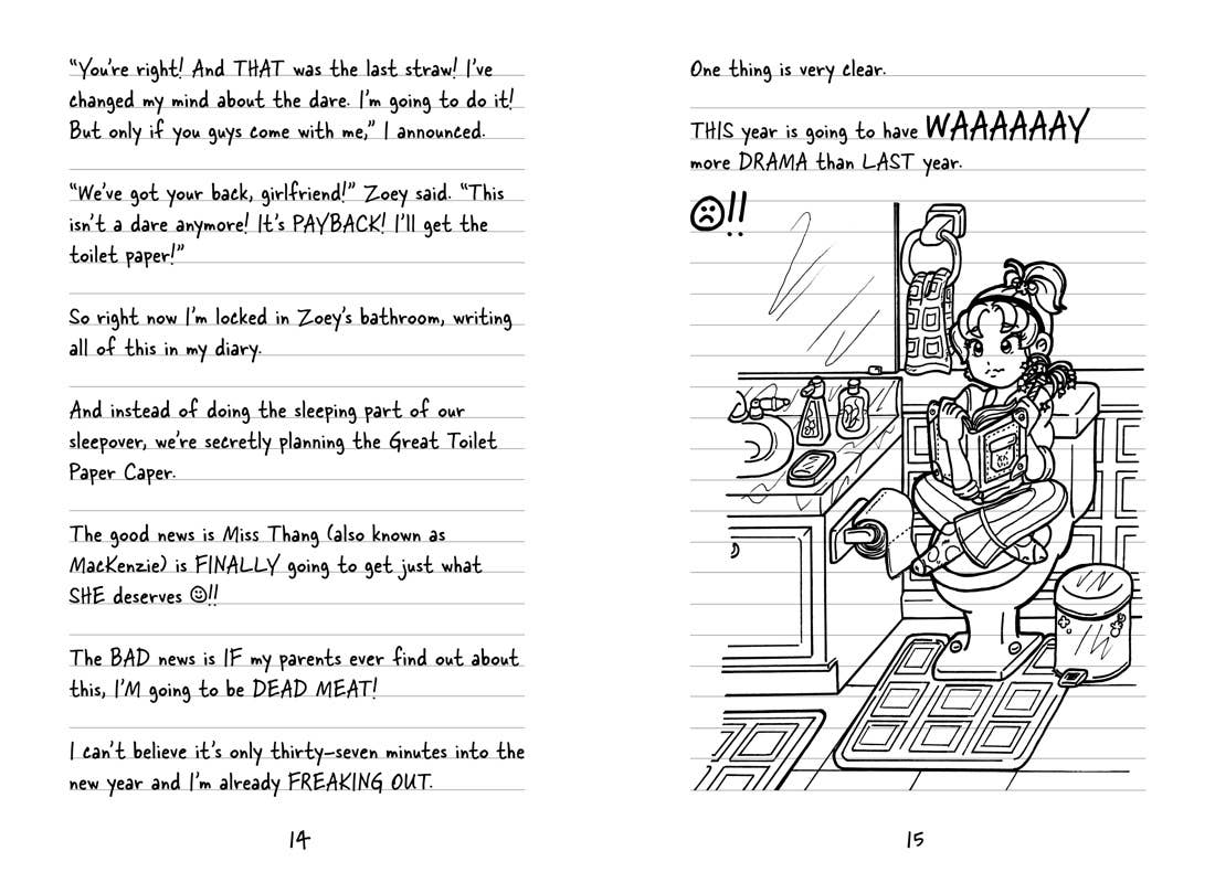 Dork Diaries 5 by Rachel Renée Russell: Paper Over Board; 368 pages / English