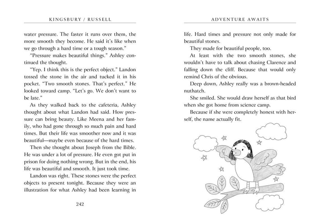 Adventure Awaits by Karen Kingsbury: Hardcover; 288 pages / English