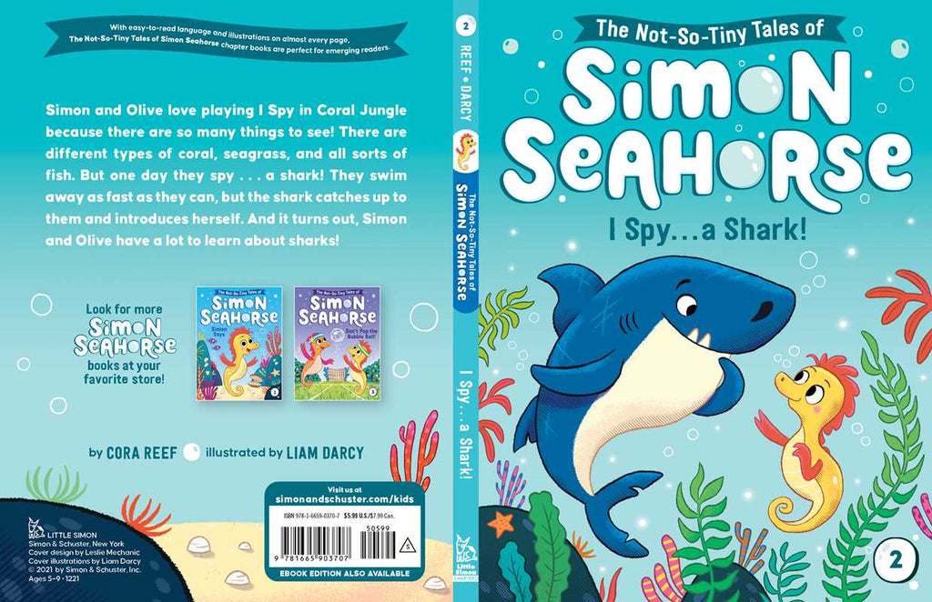 I Spy . . . a Shark! by Cora Reef: Paperback; 128 pages / English