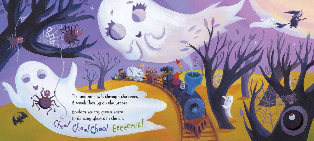 Goodnight Train Halloween Board Book : June Sobel