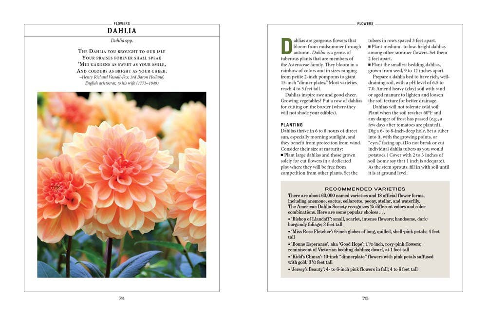 Old Farmer's Almanac Flower Gardener's Handbook