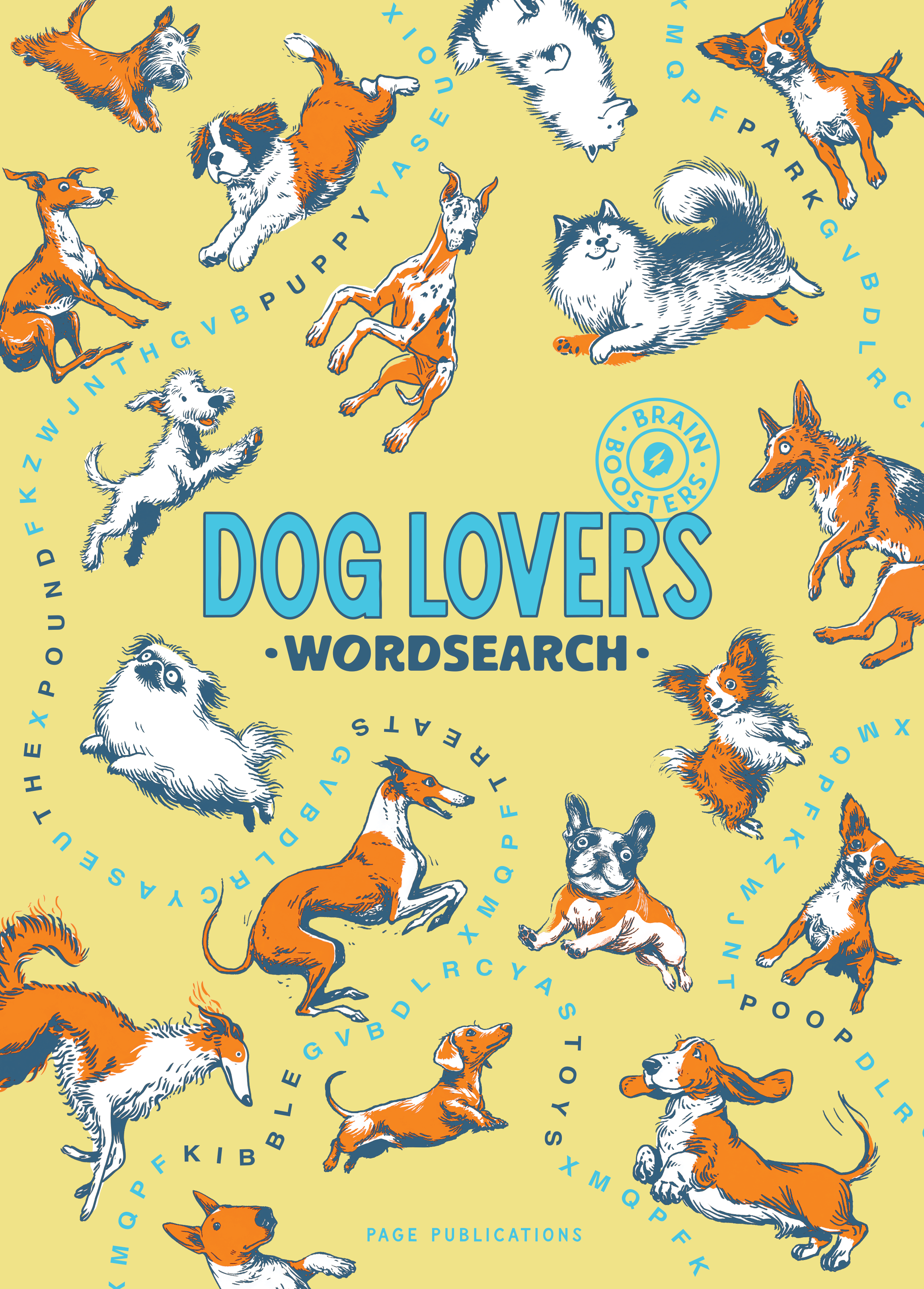 Dog Lovers Wordsearch: Fun Dog-Themed Word Search Puzzles