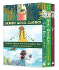 Graphic Novel Classics: The Secret Garden, Anne of Green Gables, and Heidi by Mariah  Marsden: Paperback; 584 pages / English
