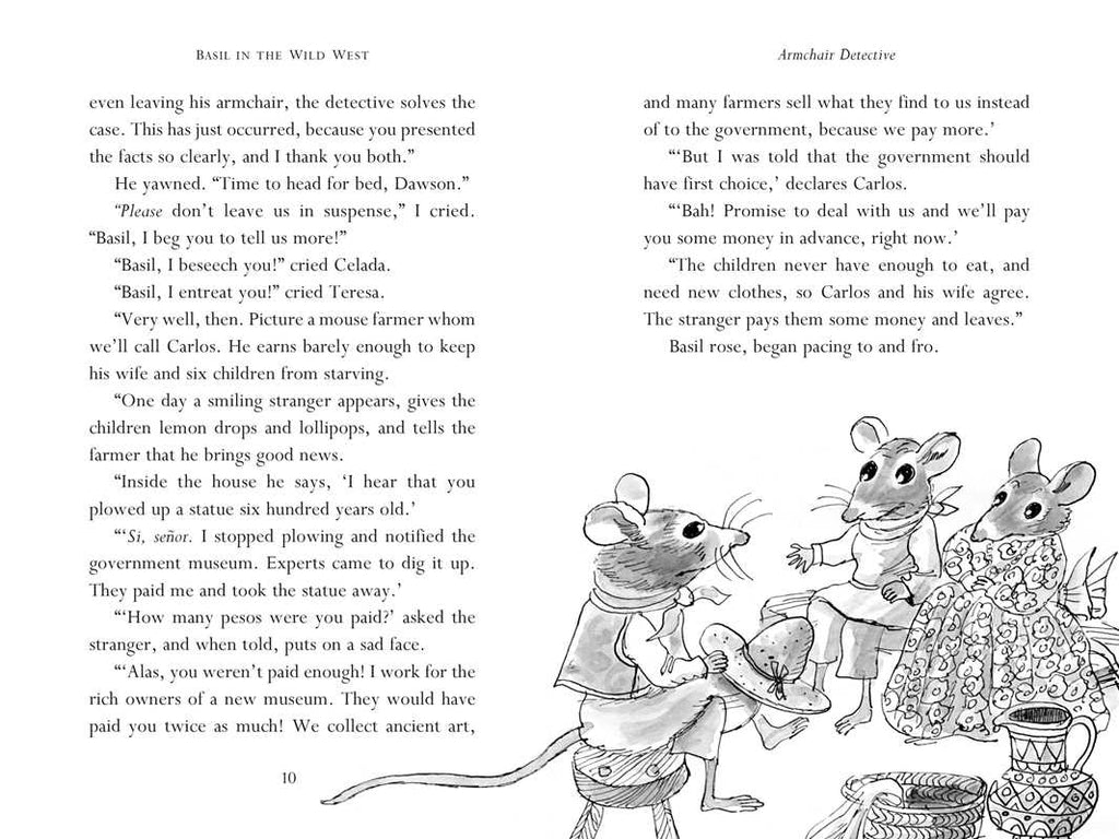 Basil in the Wild West by Eve Titus: Hardcover; 112 pages / English