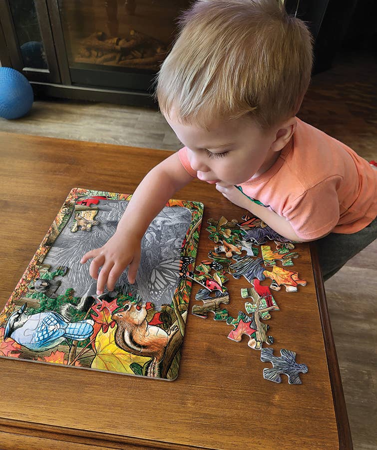 Eastern Woodlands (tray) 35pc puzzle