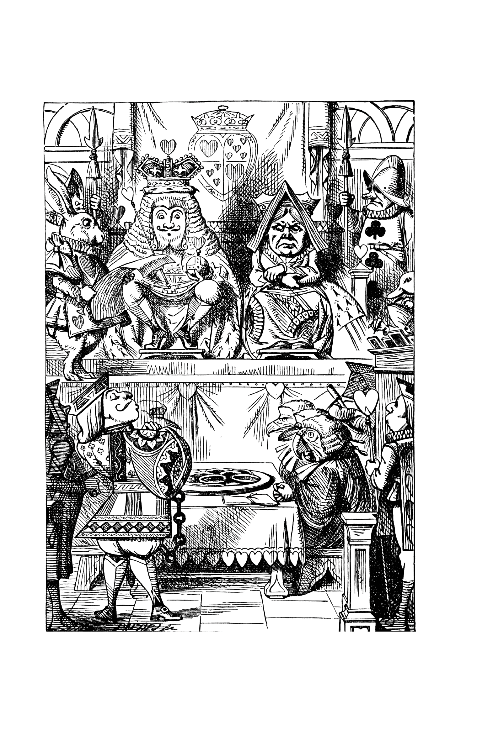 Alice in Wonderland and Through the Looking-Glass