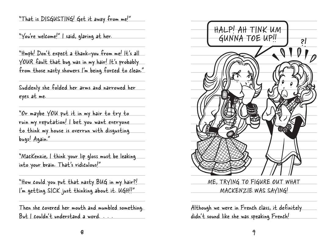 Dork Diaries 9 by Rachel Renée Russell: Paper Over Board; 352 pages / English