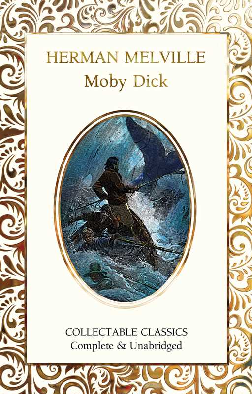 Moby Dick by Herman Melville: Hardcover; 800 pages / English