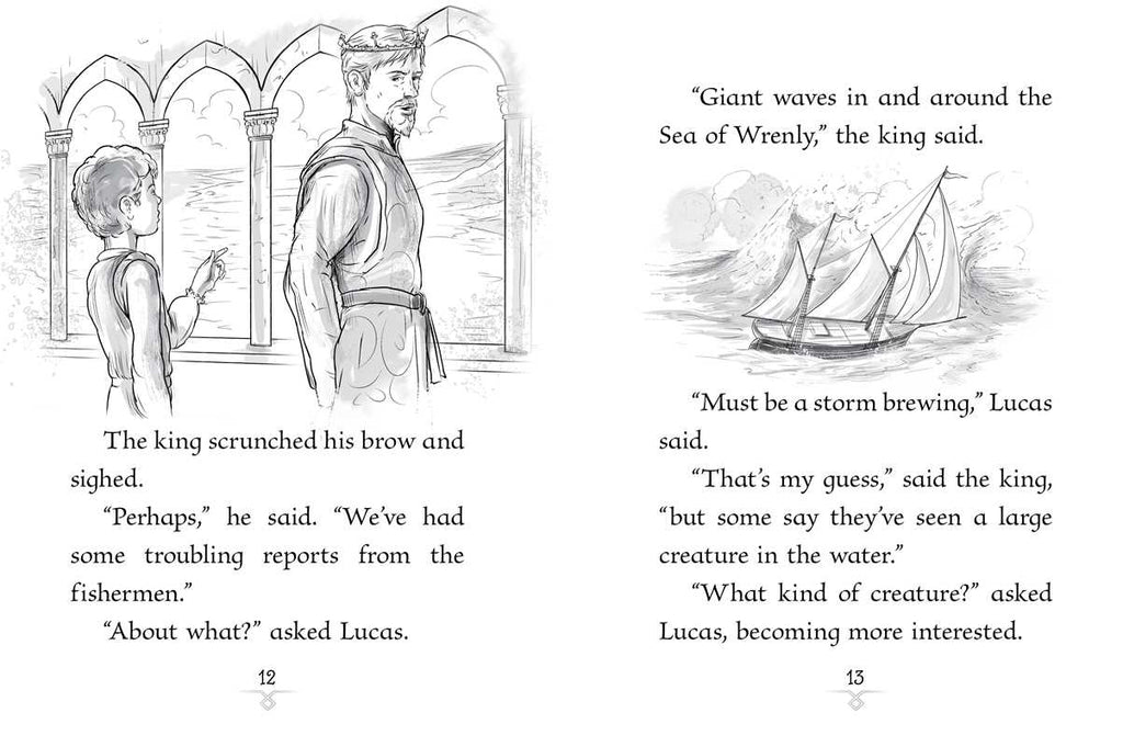 Sea Monster! by Jordan Quinn: Paperback; 128 pages / English