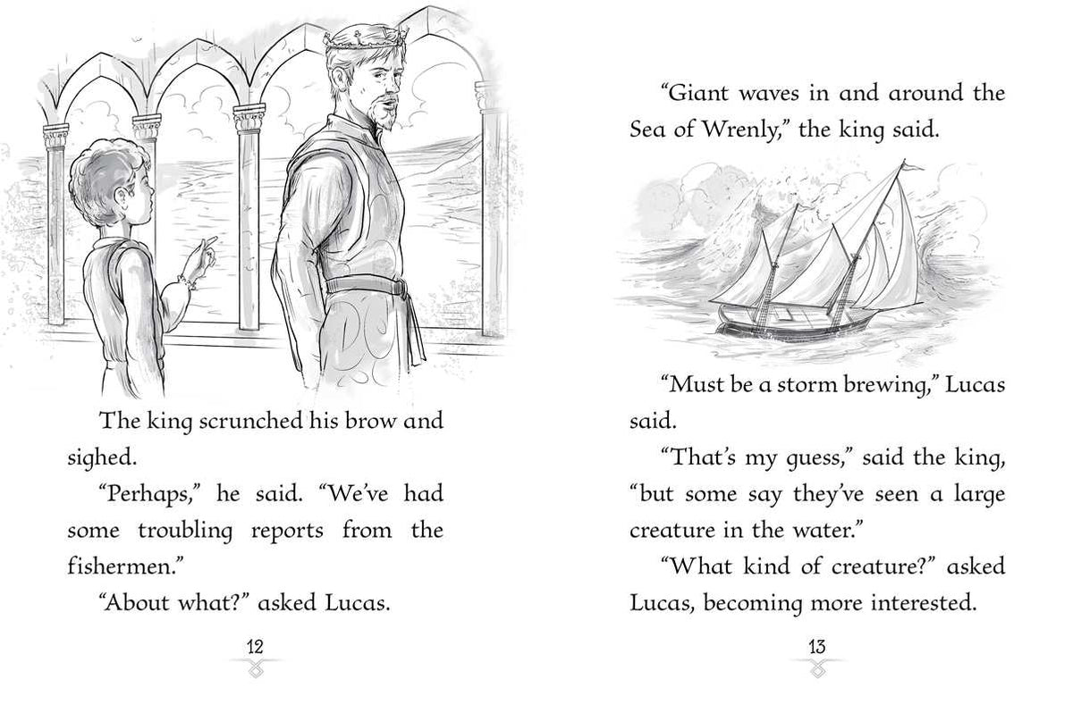 Sea Monster! by Jordan Quinn: Paperback; 128 pages / English