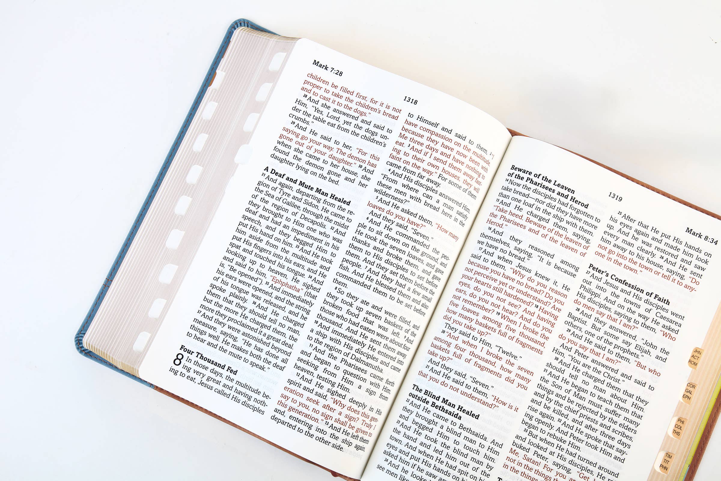 The Barbour Simplified KJV--Large Print [Rust & Stone Cross]