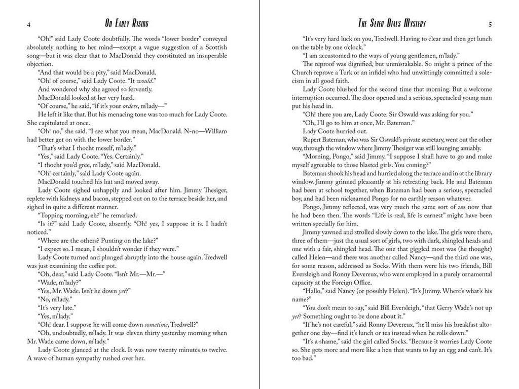 Seven Dials Mystery by Agatha Christie: Paper Over Board; 216 pages / English