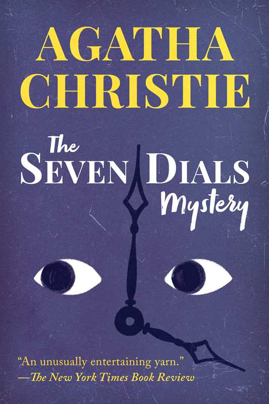 Seven Dials Mystery by Agatha Christie: Paper Over Board; 216 pages / English