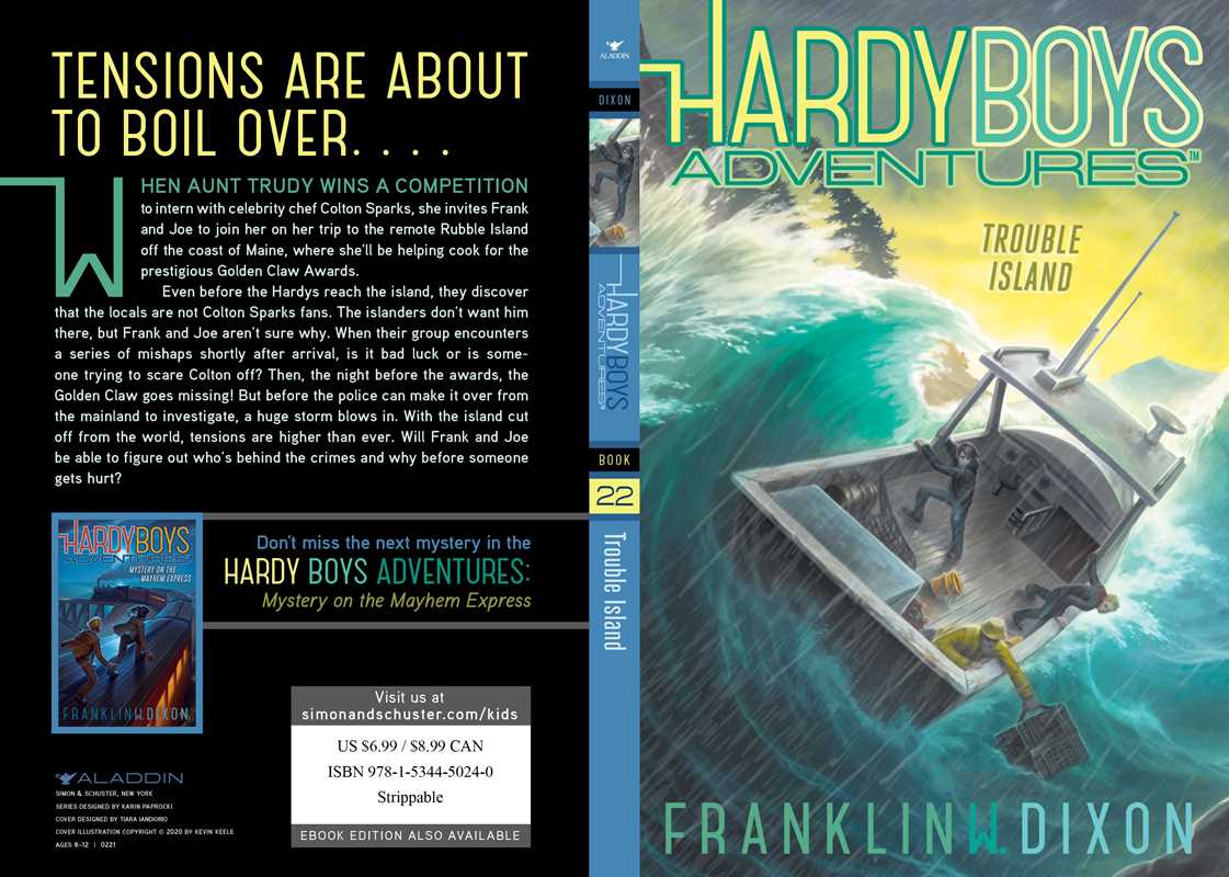 Trouble Island by Franklin  W. Dixon: Paperback; 176 pages / English