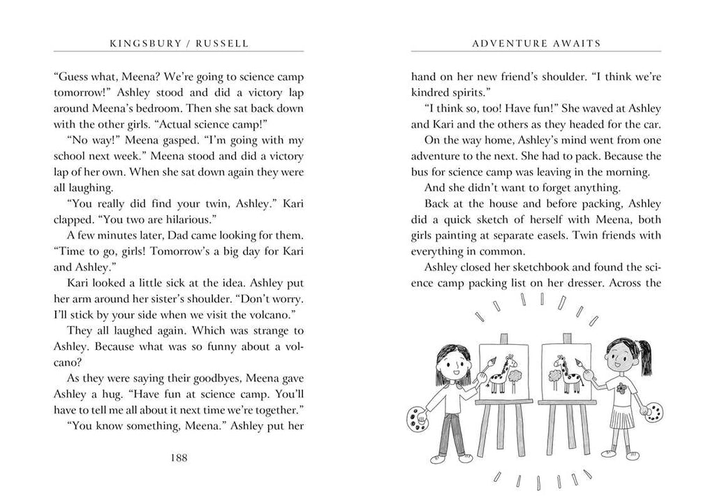 Adventure Awaits by Karen Kingsbury: Hardcover; 288 pages / English