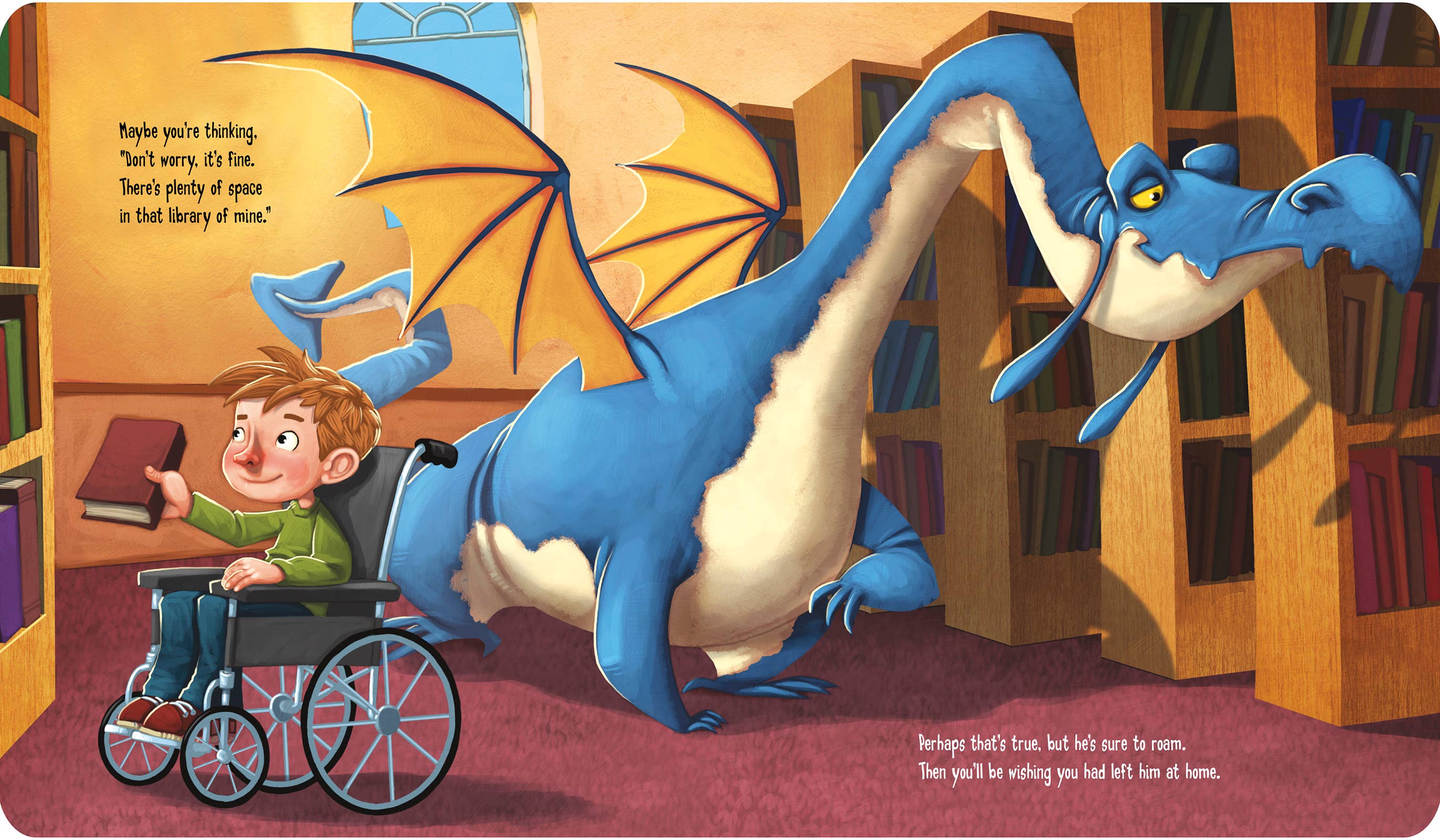 Do Not Bring Your Dragon to the Library Board Book: Board Book / 30