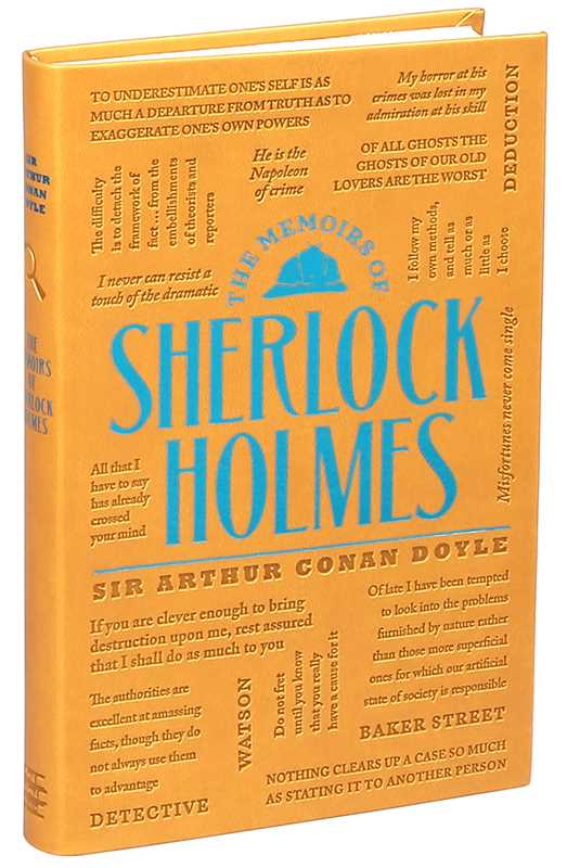Memoirs of Sherlock Holmes by Sir Arthur Conan Doyle: Flexibound; 264 pages / English
