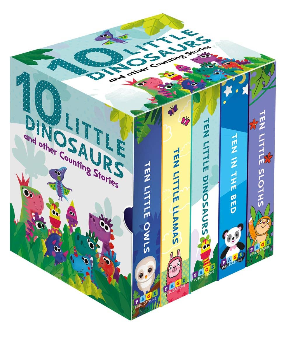 10 Little Dinosaurs and Other Counting Stories (5 Book Set)