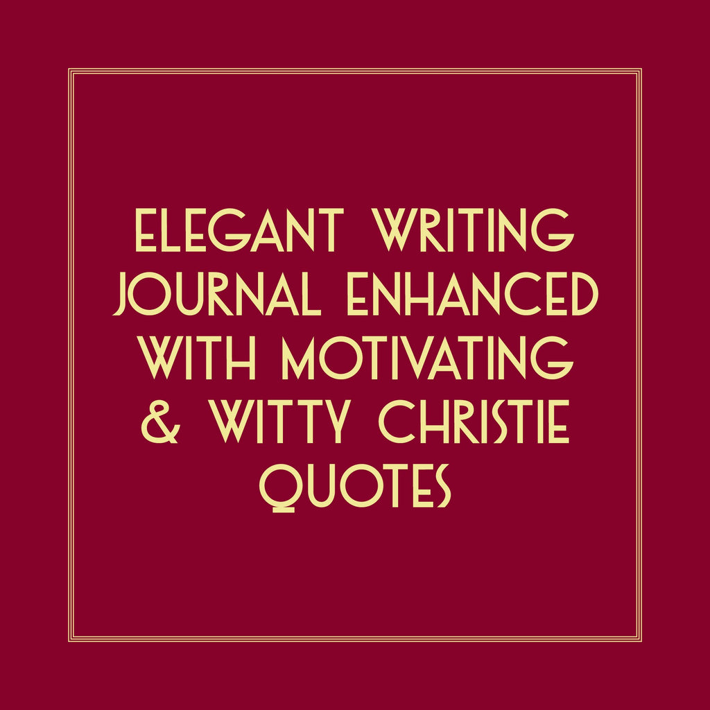 Agatha Christie Writer's Journal