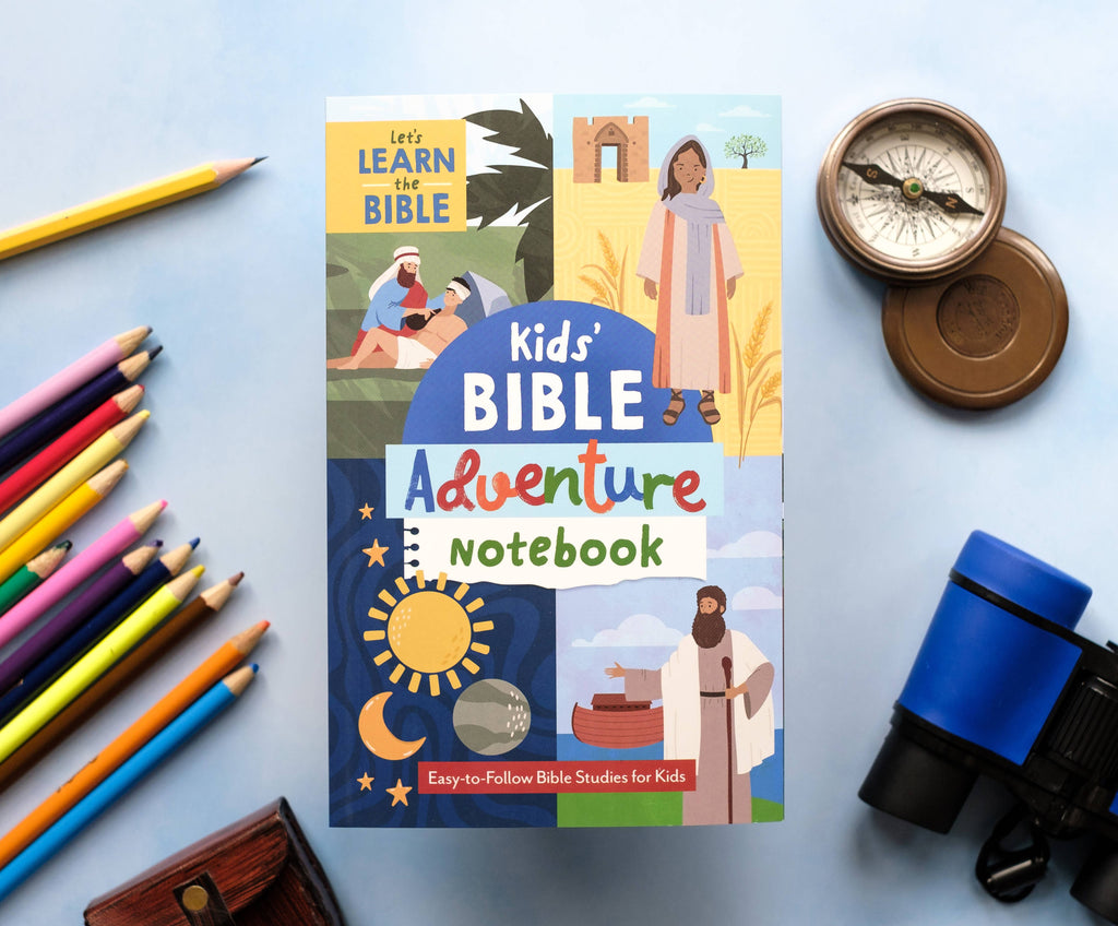 Kids' Bible Adventure Notebook: Easy-to-Follow Bible Studies