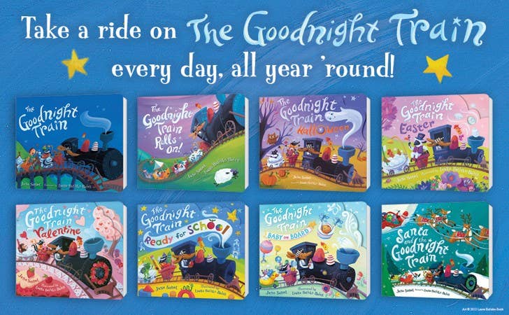 Goodnight Train Halloween Board Book : June Sobel