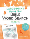 Peace of Mind Bible Word Search: Psalms by Linda Peters: Paperback; 216 pages / English