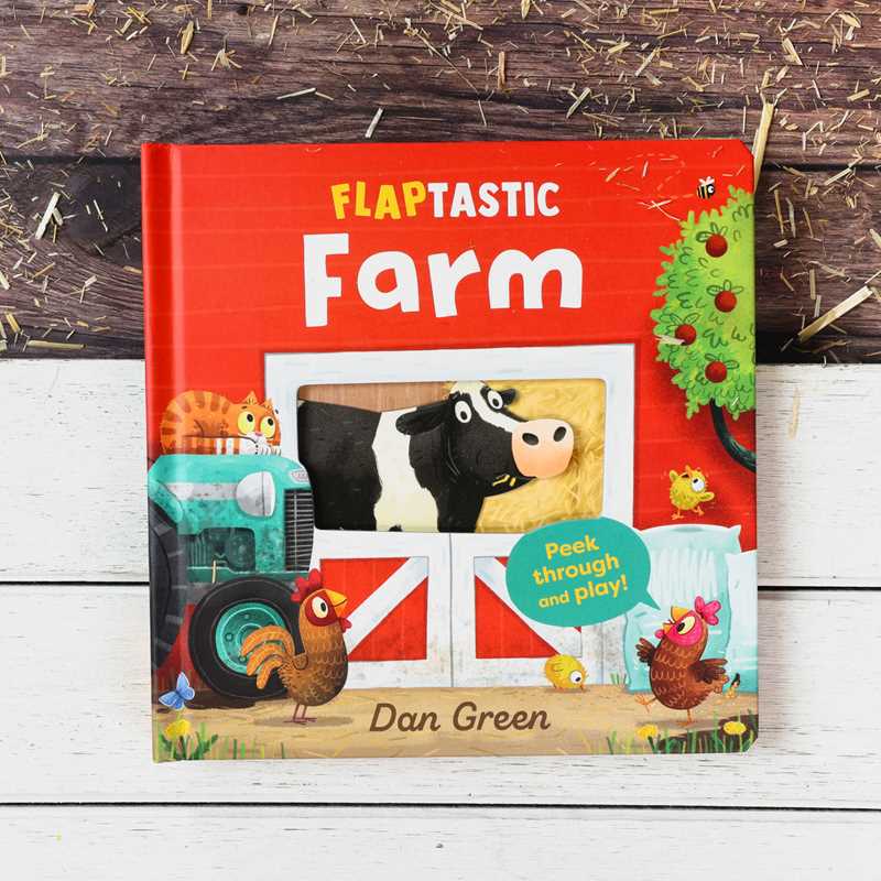 Flaptastic Farm by Editors of Silver Dolphin Books: Board Books; 12 pages / English