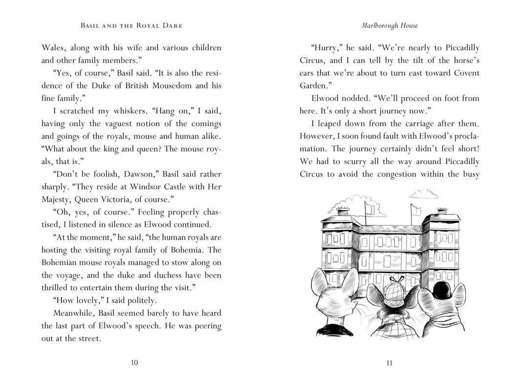 Basil and the Royal Dare by: Hardcover; 96 pages / English