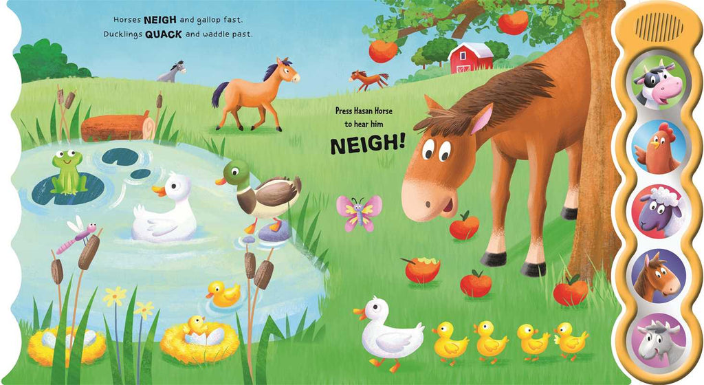 Farm Bleat and Baaa! by IglooBooks: Board Books; 8 pages / English