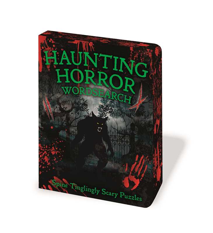 Haunting Horror Wordsearch by Eric Saunders: Paperback; 208 pages / English