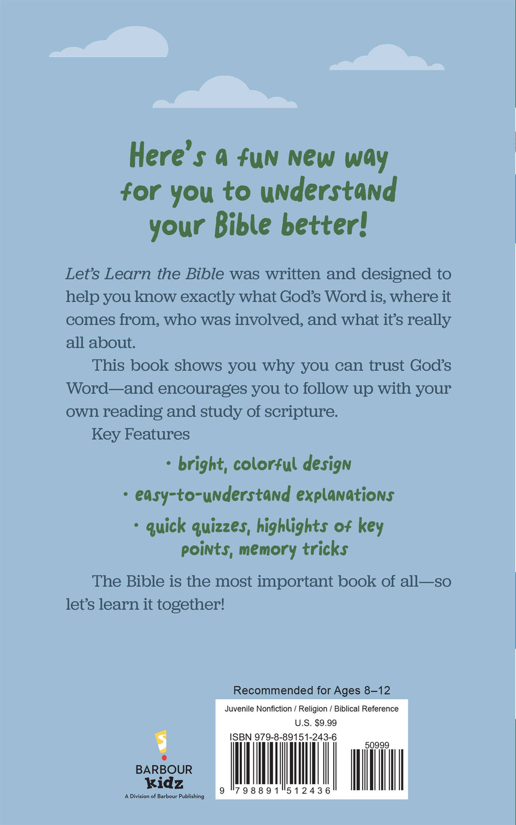Let's Learn the Bible: A Kid’s Guide to God’s Word