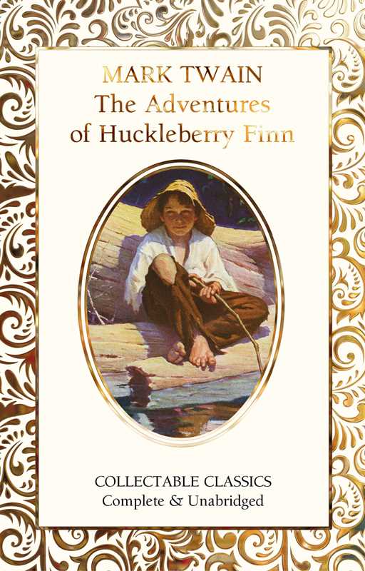 Adventures of Huckleberry Finn by Mark Twain: Hardcover; 416 pages / English