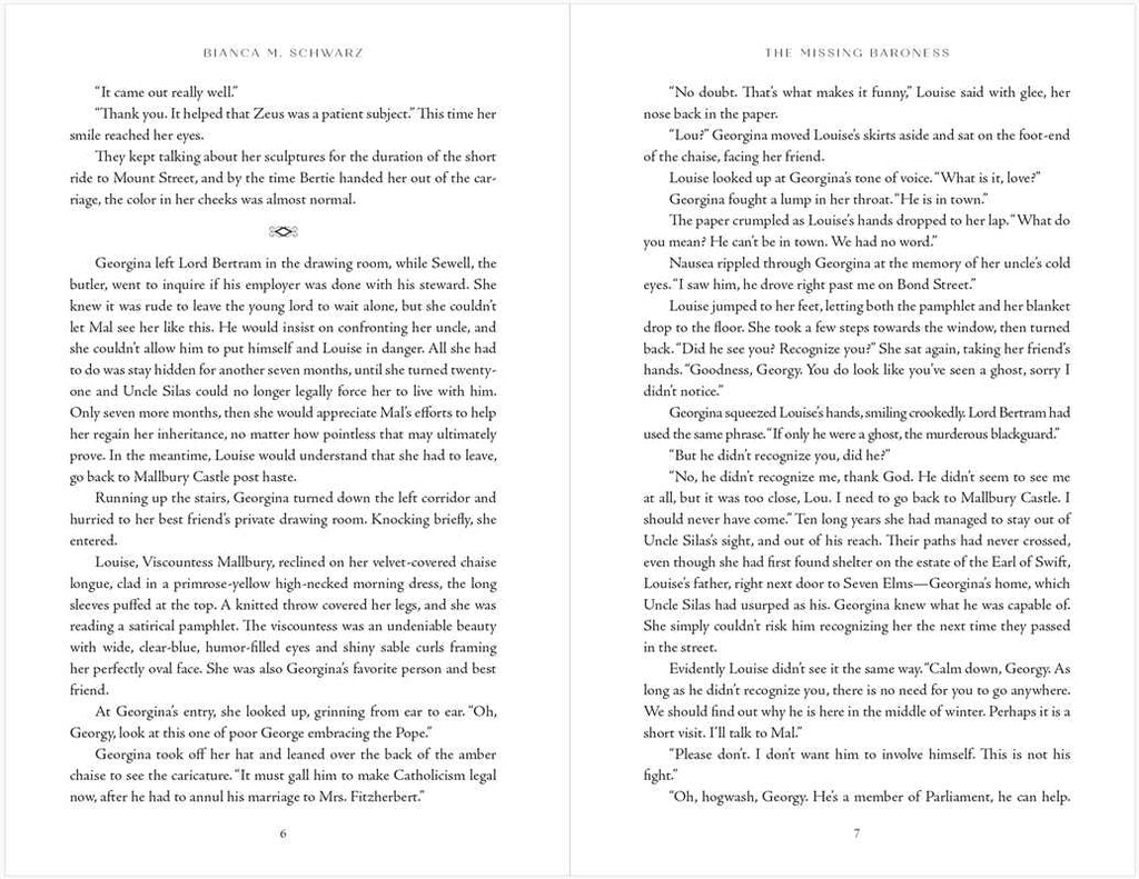 Missing Baroness by Bianca  M. Schwarz: Paperback; 256 pages / English