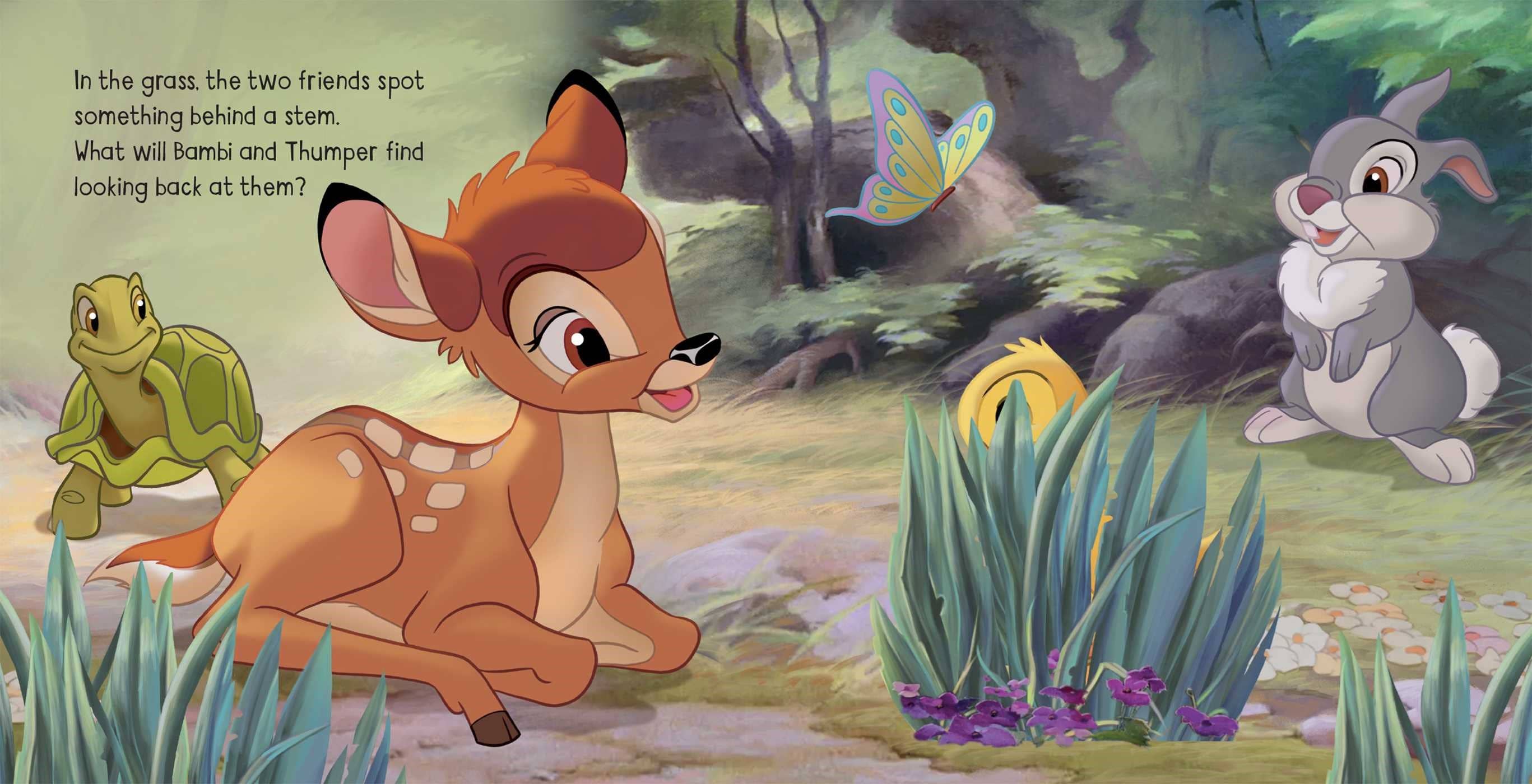 Disney: Bambi And Thumper's Big Day (Lift The Flaps)