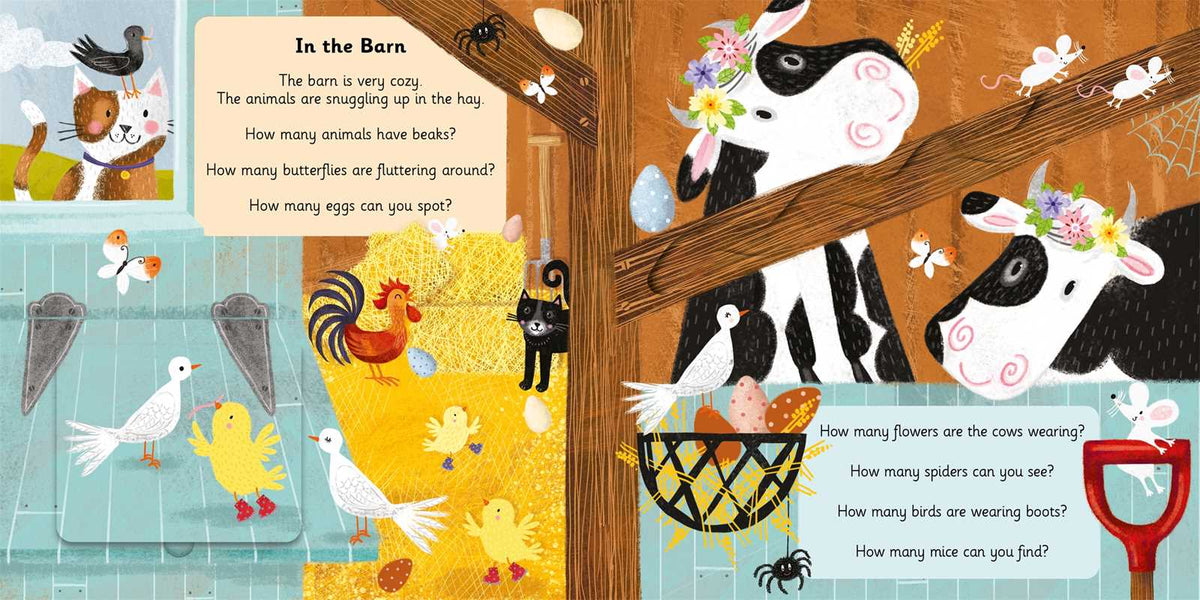 How Many Farmyard Friends? by IglooBooks: Board Books; 12 pages / English