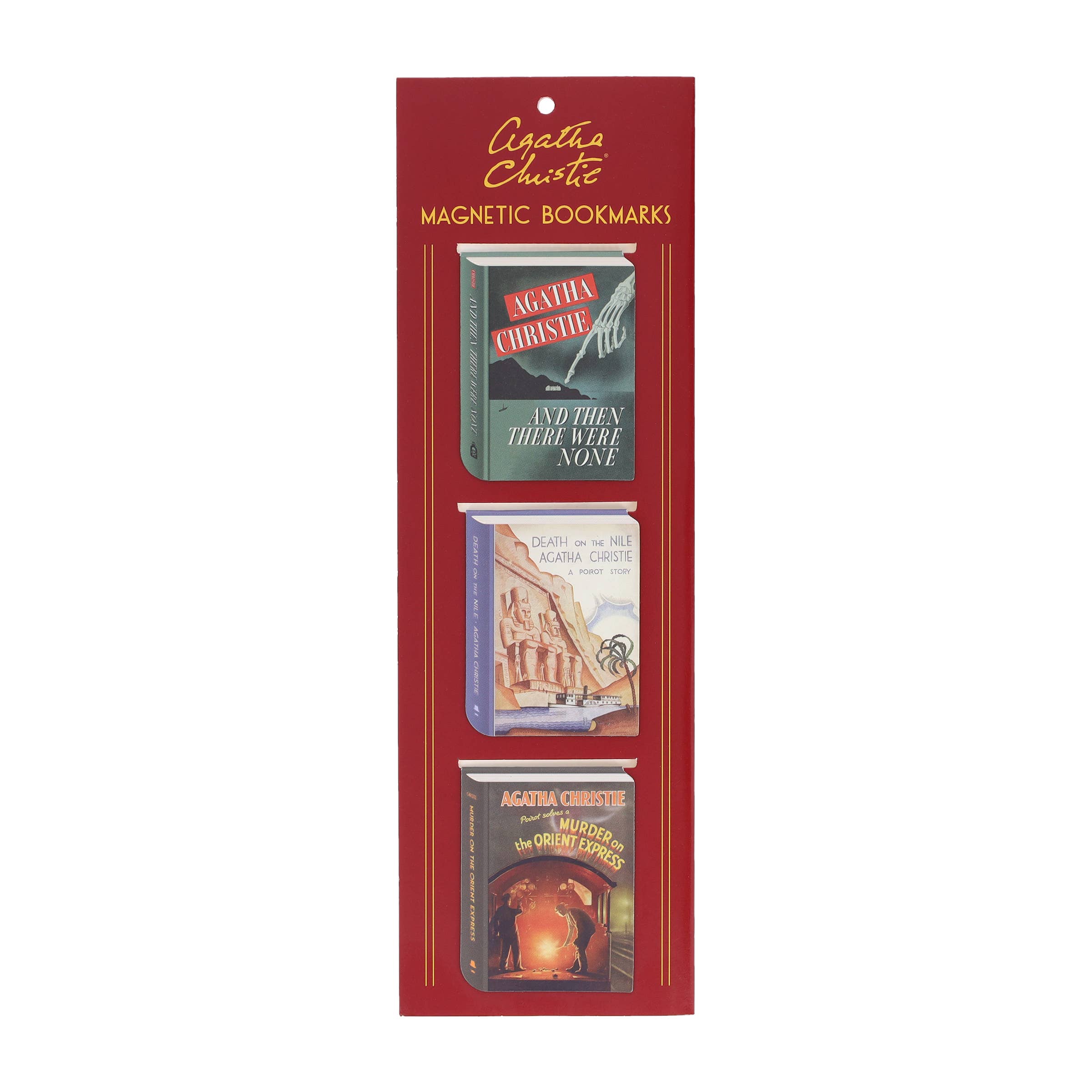 Agatha Christie Magnetic Bookmarks