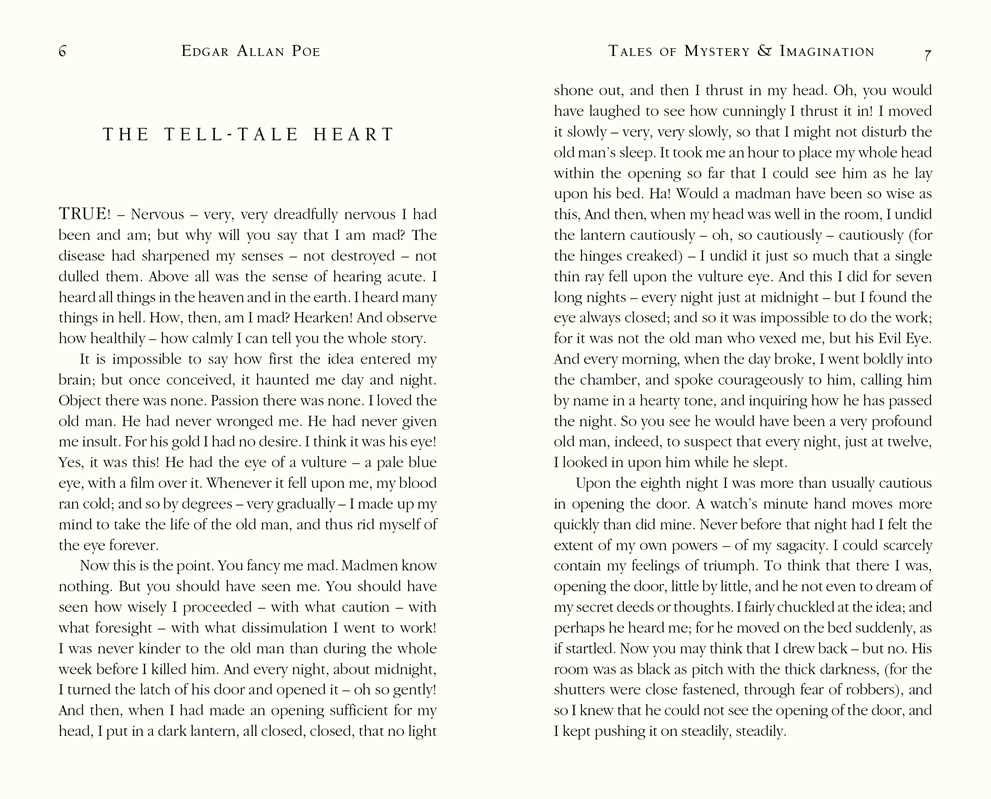 Tales of Mystery & Imagination by Edgar Allan Poe: Hardcover; 416 pages / English