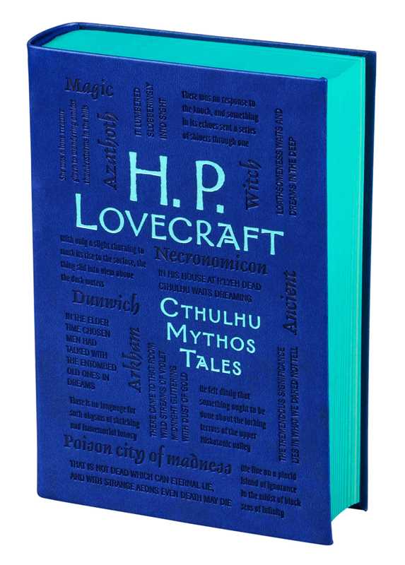 H. P. Lovecraft Cthulhu Mythos Tales by H. P. Lovecraft: Flexibound; 624 pages / English