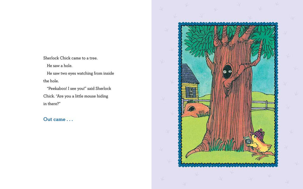 Sherlock Chick and the Peekaboo Mystery by Robert Quackenbush: Paperback; 48 pages / English