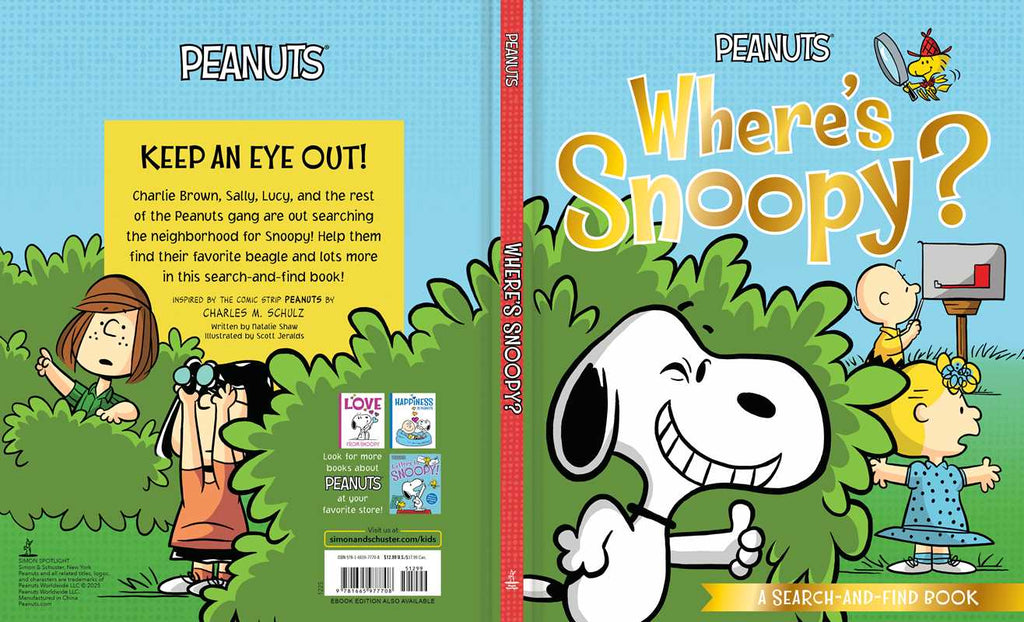 Where's Snoopy? by Charles  M. Schulz: Paper Over Board; 32 pages / English