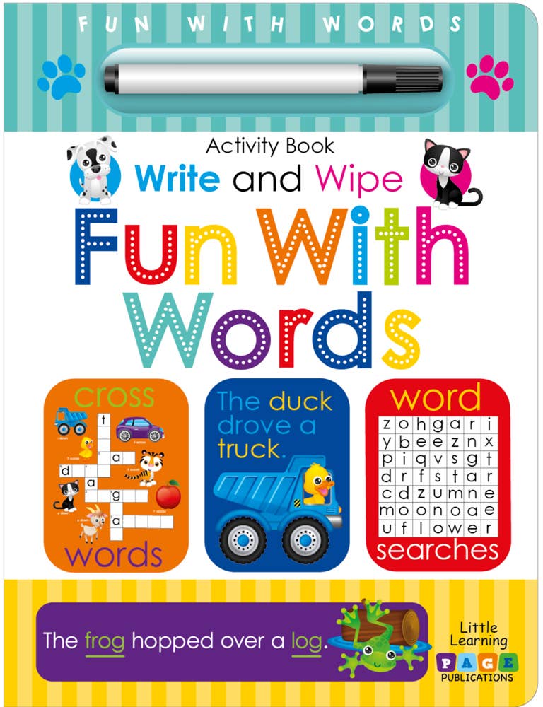 Write & Wipe Fun With Words